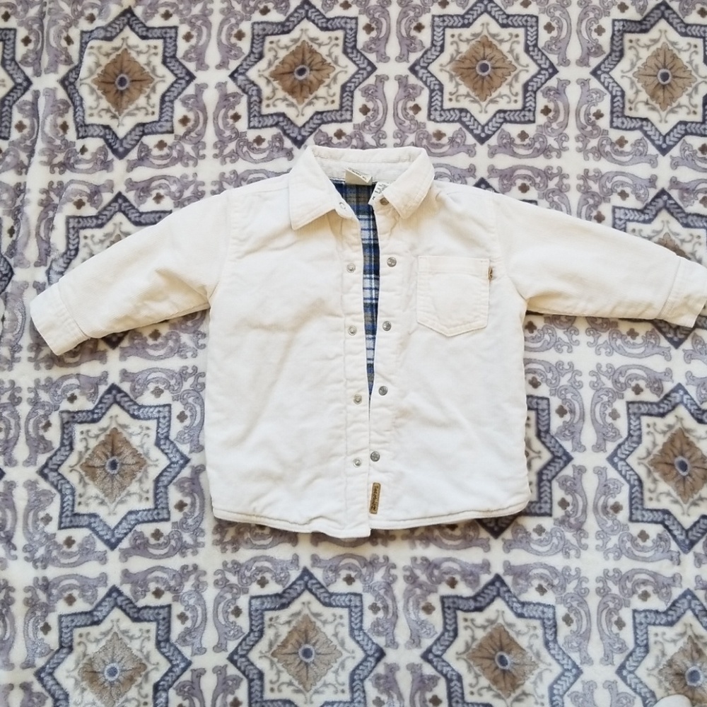 Timberland Corduroy Flannel Lined Jacket